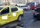 GALERIE FOTO: ACCIDENT rutier între un taxi şi o motocicletă, în Păcurari!
