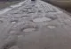 FOTO: Drum judeţean, în stare deplorabilă