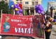 Câteva sute de oameni au participat la Marșul pentru Viață de la Iași