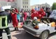Simularea unui accident rutier pe esplanada UMF Iași