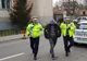 Urmărire ca în filme pe străzile din Iași! Cu permisul anulat, a șicanat un participant la trafic, după care a intrat în mașina poliției - FOTO