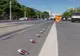 Butoni de delimitare a tramvaielor pe străzile din Iaşi - FOTO