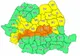 COD PORTOCALIU și COD GALBEN de ploi, ninsori abundente și viscol în țară, până sâmbătă