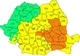 Cod galben și portocaliu de ploi însemnate cantitativ