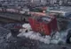 VIDEO Filmare aeriană cu implozia clădirii Tomiris 