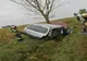 Un șofer beat s-a răsturnat cu mașina! Pe lângă răni, incidentul i-a adus și dosar penal