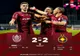 FOTBAL: CFR CLUJ ŞI FCSB AU TERMINAT LA EGALITATE (2-2) ÎN SUPERLIGĂ