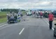 ACCIDENT GRAV ÎN TIMIȘ: AUTOSPECIALĂ DE POLIȚIE RĂSTURNATĂ. UN AGENT ESTE ÎNCARCERAT