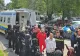 Stare de asediu la Tribunalul Constanța. Zeci de mascați păzesc clădirea în timpul procesului unui clan interlop care a terorizat orașul — FOTO/VIDEO