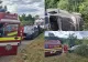 Accident tragic în județul Iași. Tânăr de 31 de ani, mort după ce mașina sa a ieșit de pe carosabil și s-a răsturnat-FOTO